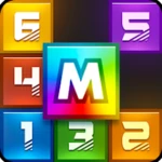 dominoes puzzle science style android application logo